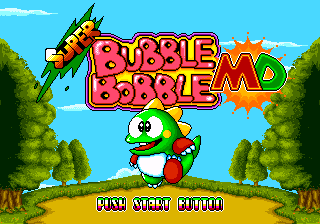 Super Bubble Bobble 16bit Cartão De Jogo MD Carrinho Para Sega